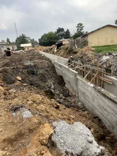 Ouvrage de drainage achevé au quartier Anyama Gare